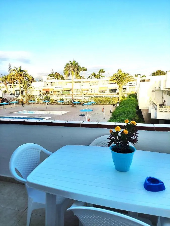 Blu Apartment, Wifi Free Pool View Costa Del Silencio